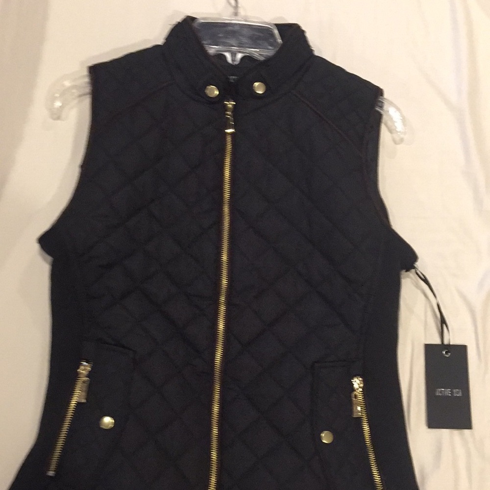 Quilted vest